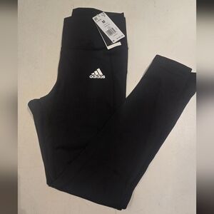 Adidas Women's 7/8 Length Black Leggings